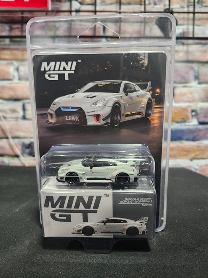 Mini GT #1248 Nissan LB Silhouette Works GT 35GT-RR Ver 1 Matte Gray VVHTF!