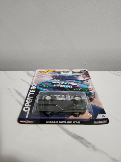 Hot Wheels Premium Opentrack Nissan Skyline GT-R New
