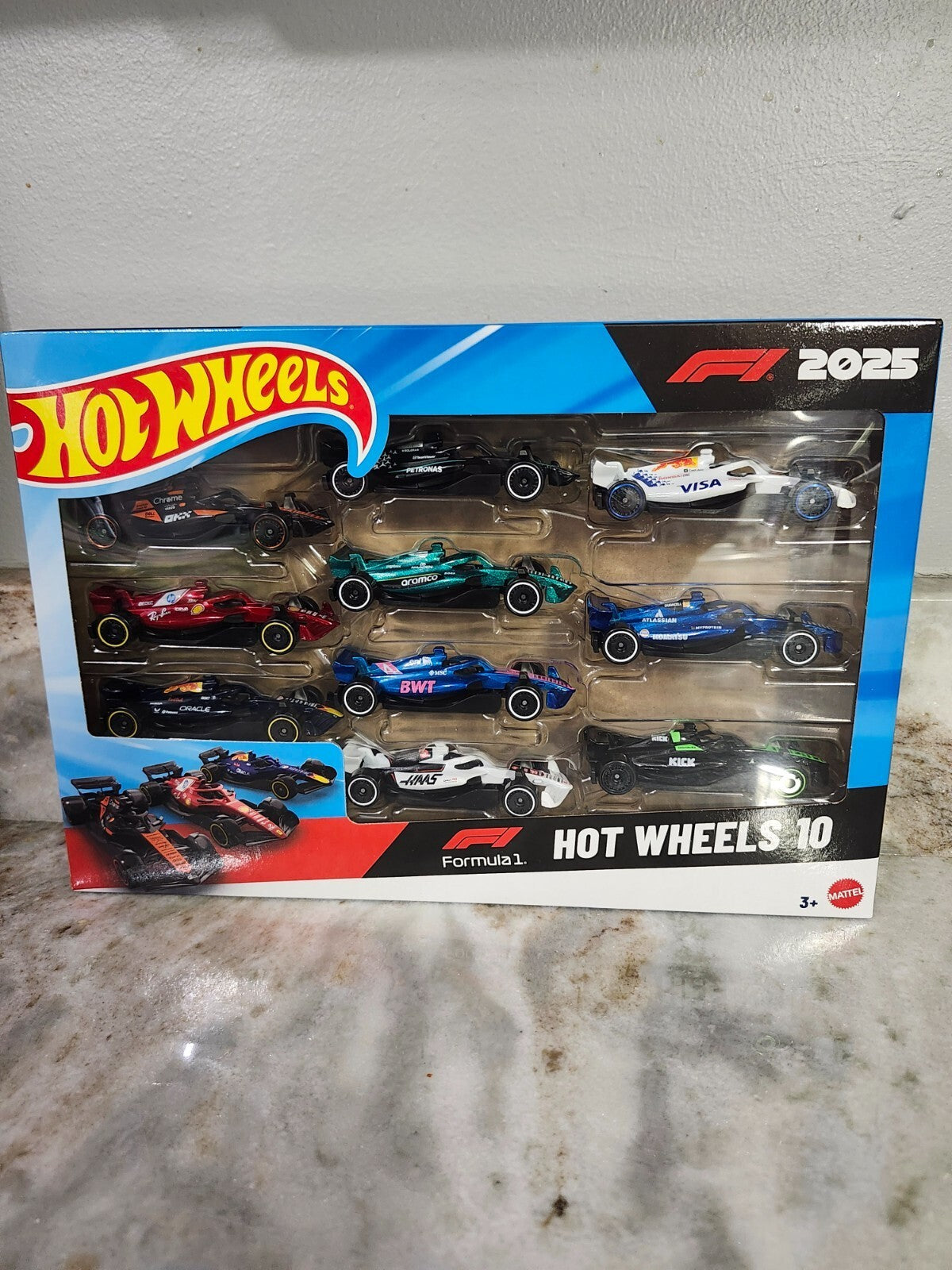 Hot Wheels Formula 1 10 Pack 2025 VVHTF!