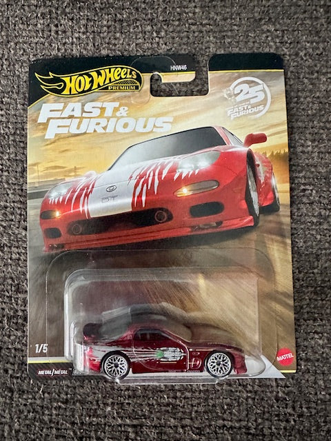Hot Wheels 2026 Fast & Furious Mazda RX-7 Spectraflame