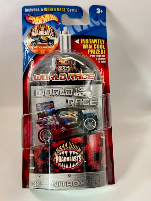 Hot Wheels Highway 35 World Race RoadBeasts Moto Crossed #18/35 2002