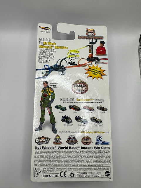 Hot Wheels Highway 35 World Race RoadBeasts Moto Crossed #18/35 2002