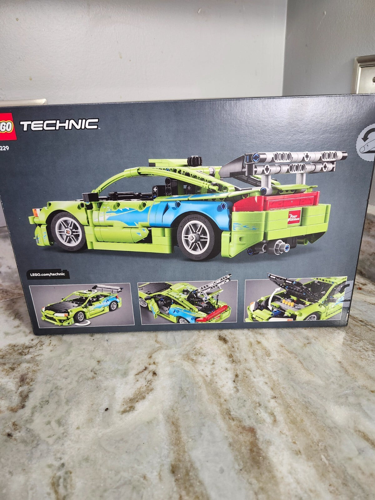 LEGO Technic #42229 827 pieces Fast & Furious Mitsubishi Eclipse