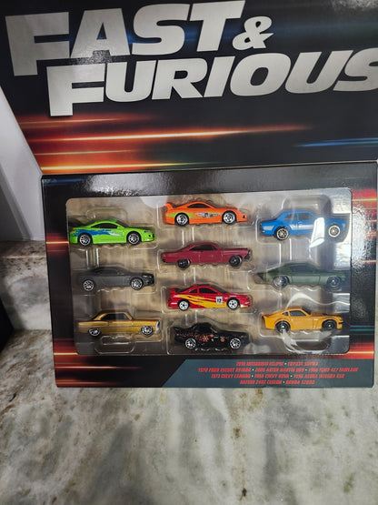 Hot Wheels Fast & Furious 10 pack Wamart exclusive 2026 VVHTF!