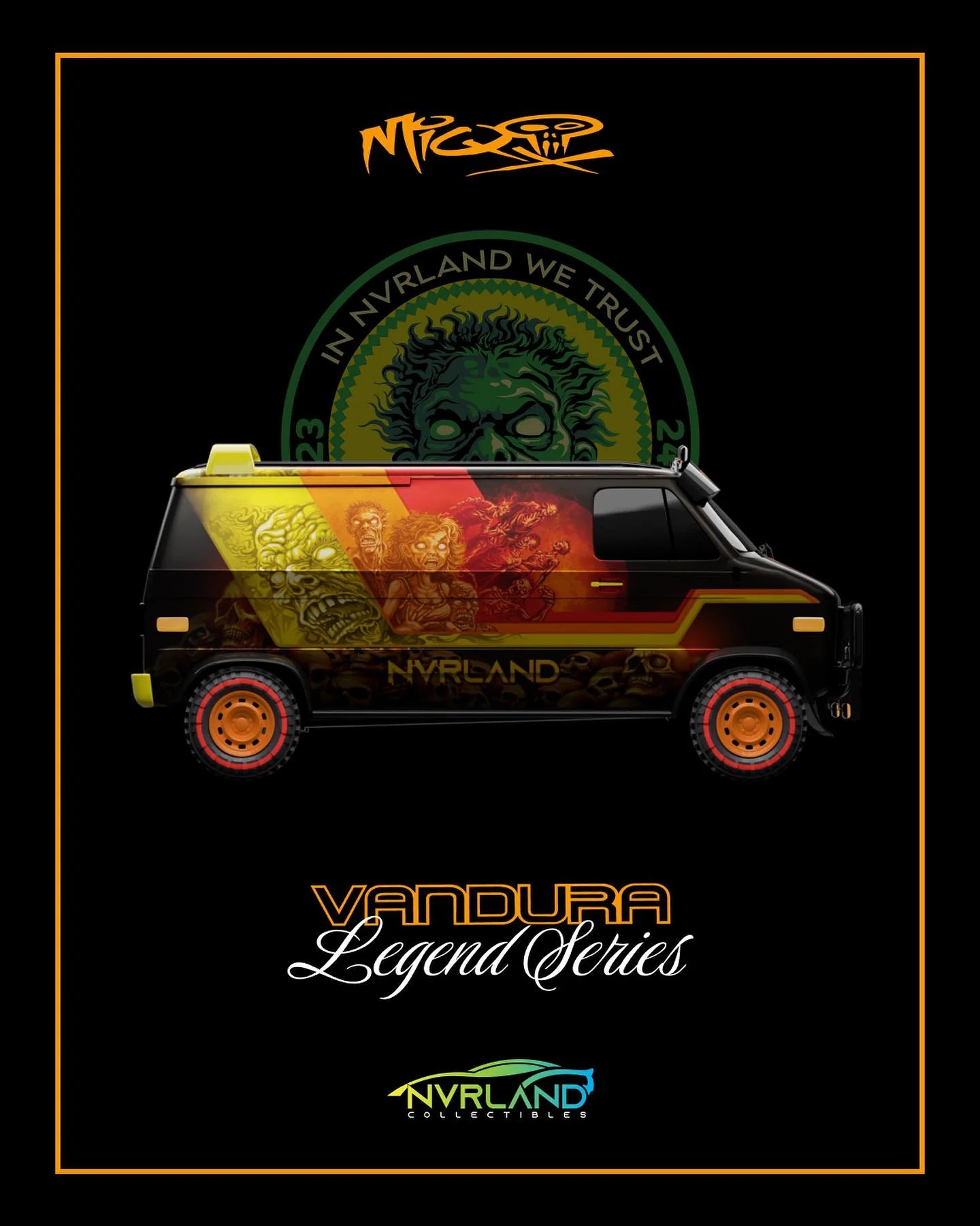 NVRLand Collectibles Vandura Legends Series TWEEQIM Design Original Color 1/300
