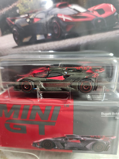 Mini GT  #1105 Bugatti Bolide Red