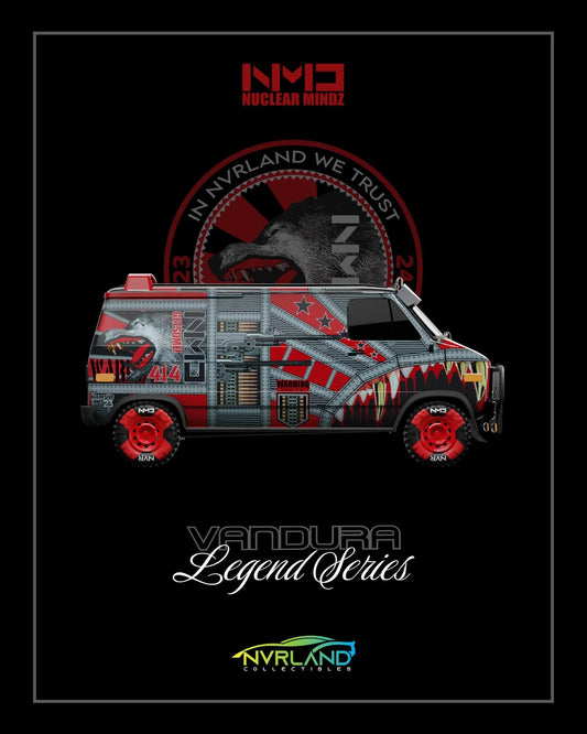 NVRLand Collectibles Vandura Legends Series Wardogs by Nuclear Mindz Original Color 1/300