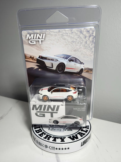 Mini GT Honda Civic TYPE R Ultimate Edition White Rare CHASE