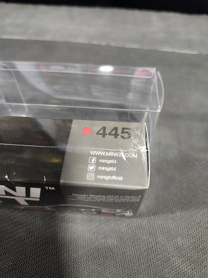 Mini GT LBWK #445 Nissan Skyline GT-R V-SPEC II 2022 HONG KONG Toycar Salon Rare