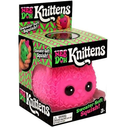 NeeDoh Squishmas Knittens  Random color