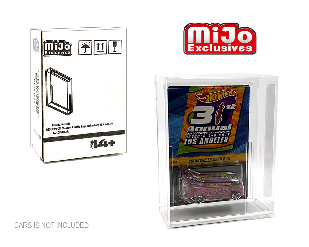 Showcase 1:64 Basic Redline Collector Single Display Case - Mijo Exclusives