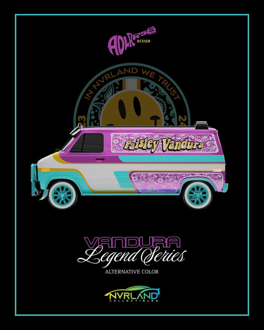 Nvrland Collectibles  Legends Series Paisley Vandura Alternative Color Design 1/300