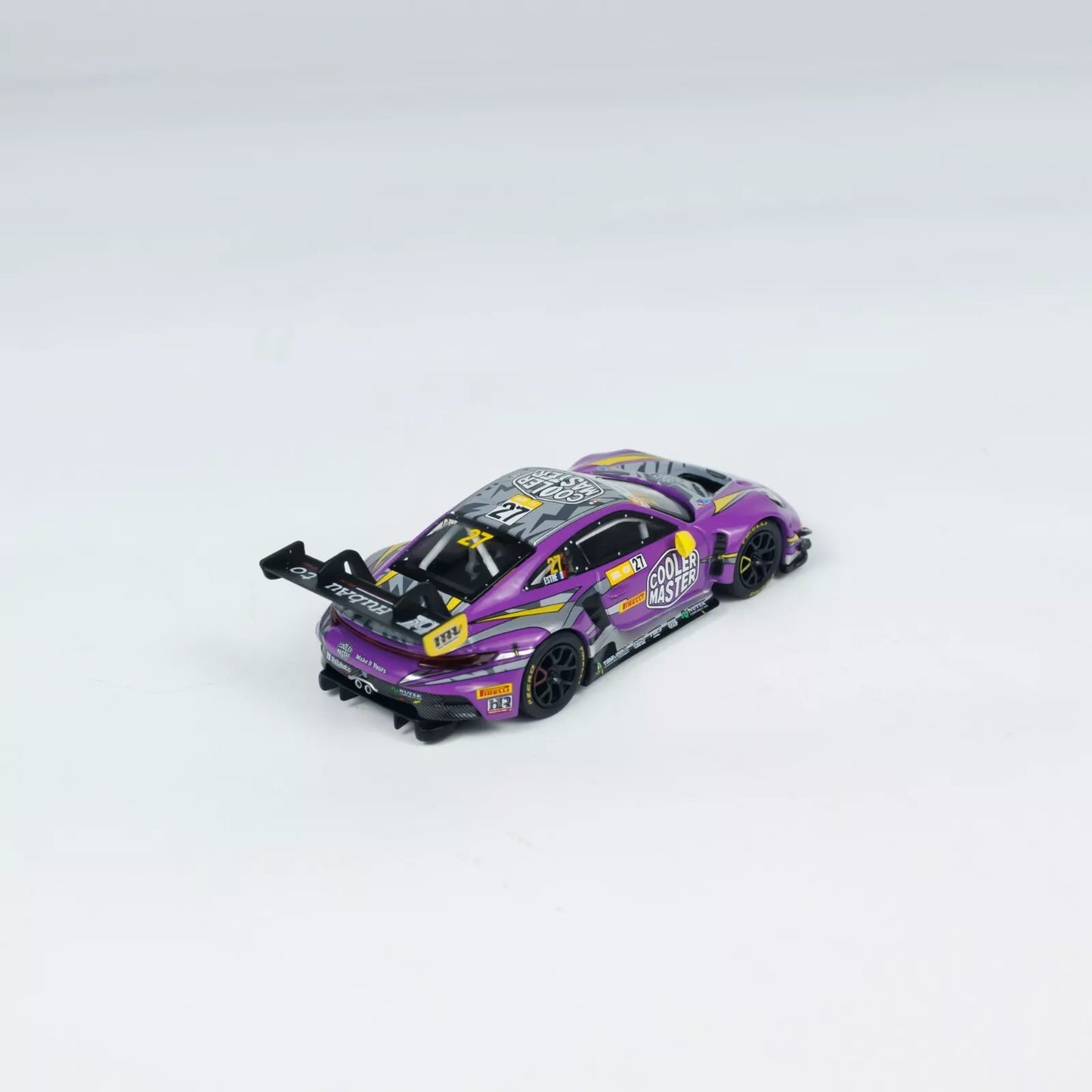 Mini GT 2025 Overseas Edition PORSCHE 911 GT3 R 2023 FIA GT Hub Auto #MGT00793-L