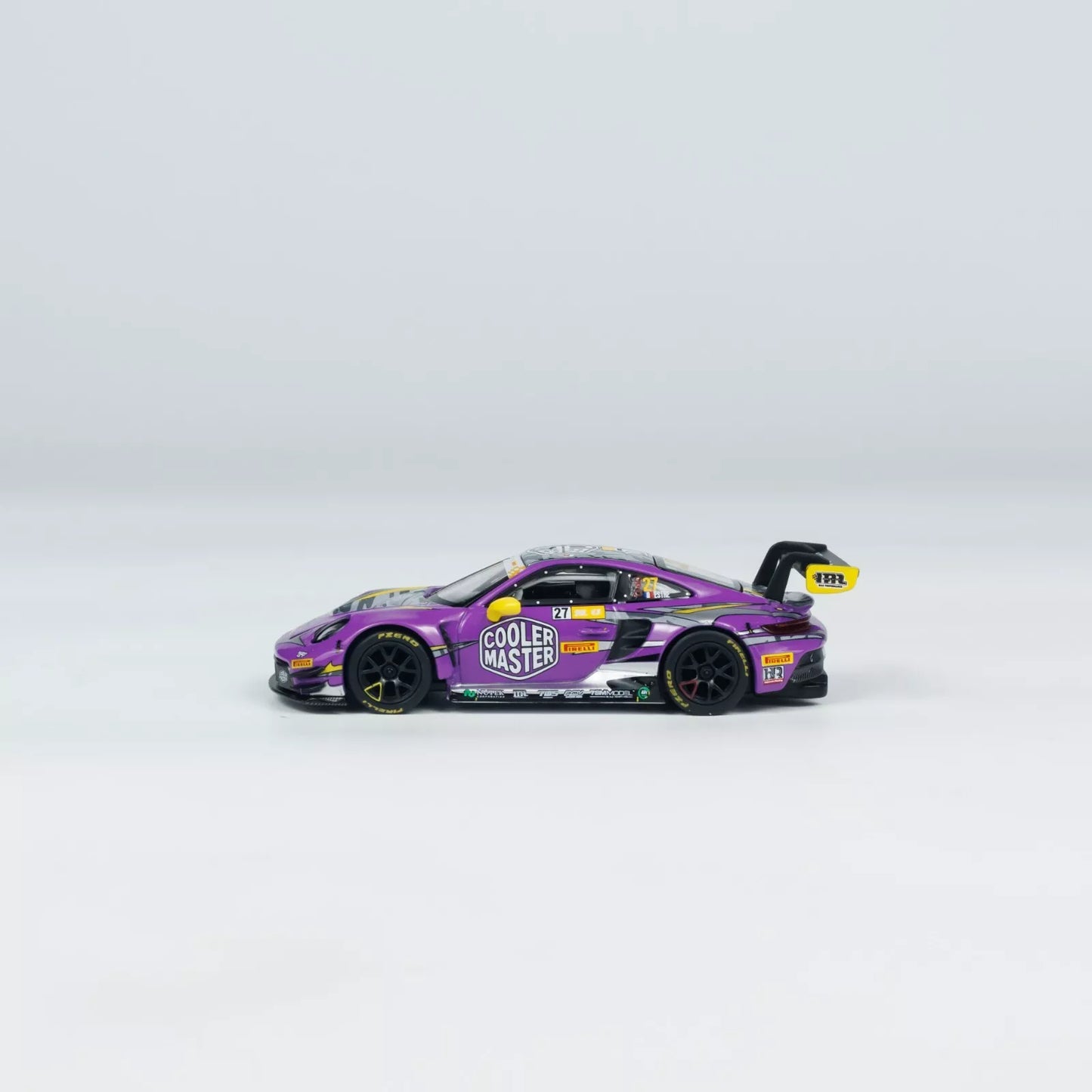 Mini GT 2025 Overseas Edition PORSCHE 911 GT3 R 2023 FIA GT Hub Auto #MGT00793-L