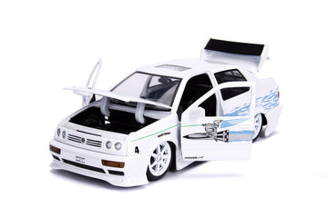 Jesse's Volkswagen Jetta Fast & Furious White by Jada 1:24 Model Car 99591 New