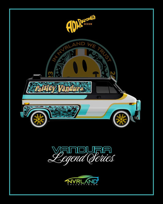 NVRLand Collectibles Vandura Legends Series Paisley Vandura Original Color Design 1/300